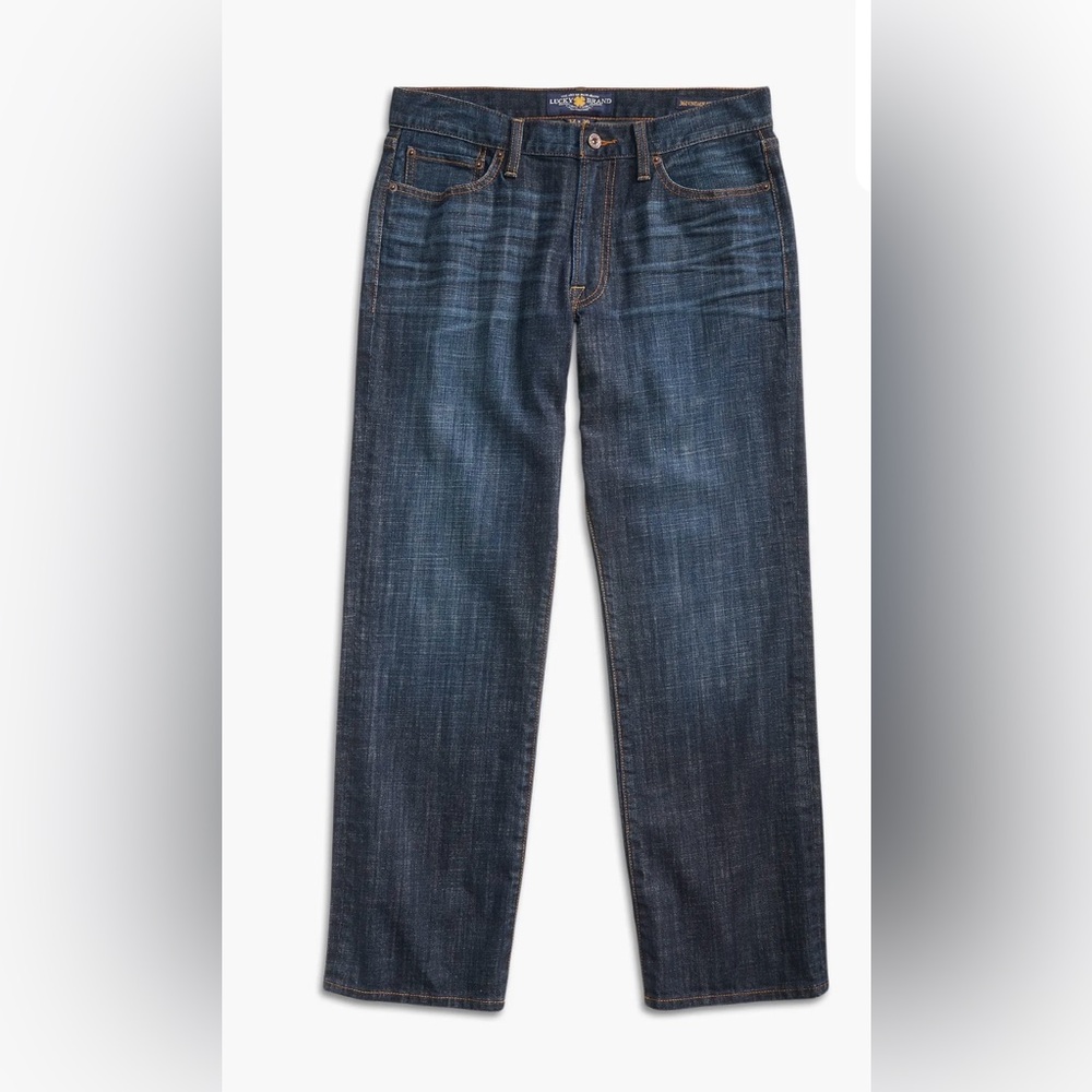 Lucky Brand Men’s Dark Blue Straight Vintage 361 Jeans 34x30